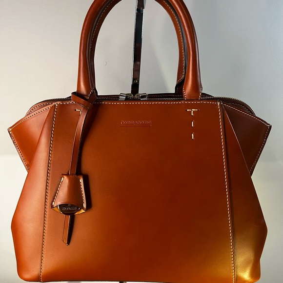 Dooney & Bourke Alto Small Zena in Color Saddle - Picture 7 of 17